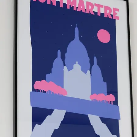 Elegant Quartier Montmartre Apartament *